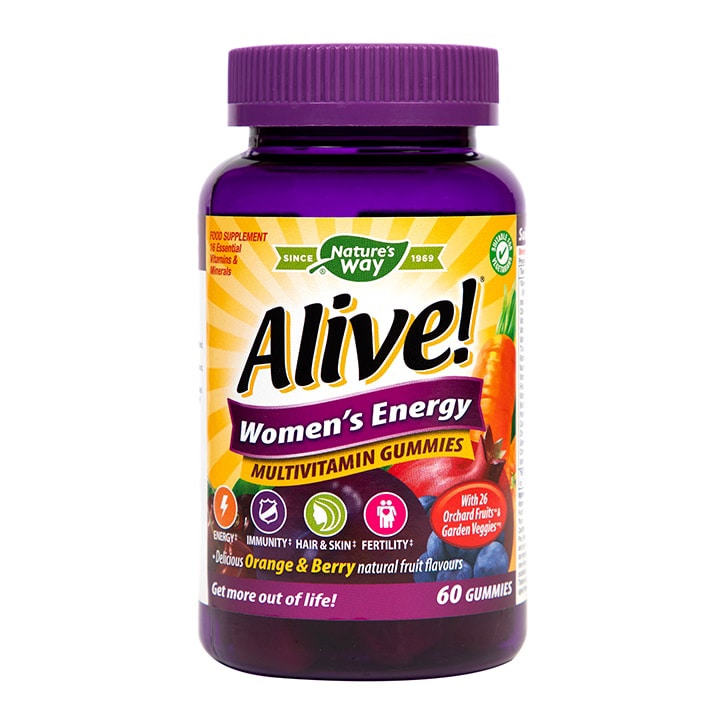 Nature's Way Alive! Womens Energy 60 Gummies